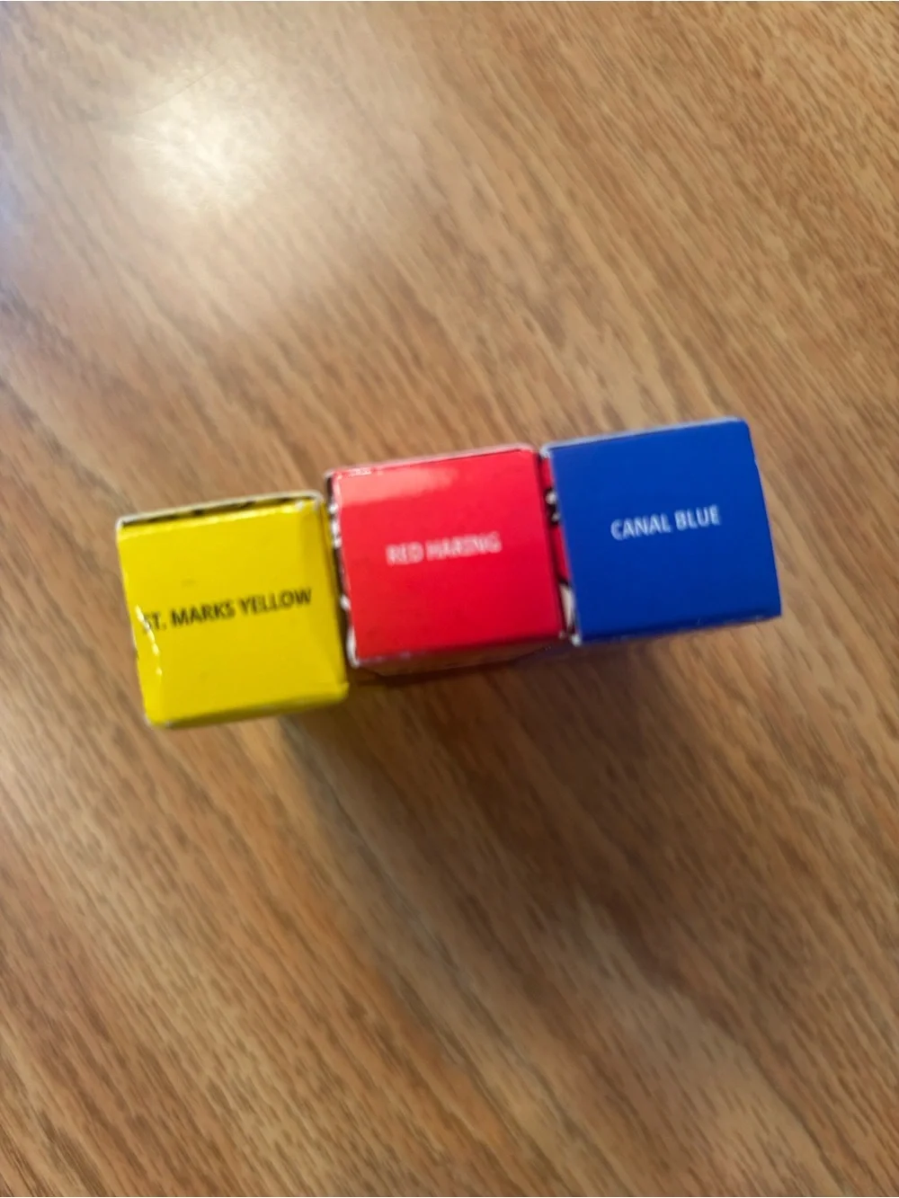 MAC Viva Glam Keith Haring Lipstick Set — Yellow, Red, Blue